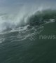 British surfer engulfed by giant wave in terrifying wipeout off Portugal