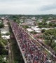 Honduran migrant caravan approaches Mexican border