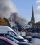 Fire breaks out in derelict building in central Bristol