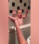 Baby Has a lot to Say to Grandpa!