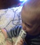 Baby\'s reaction to Microphone will have you Laughing!