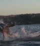 Close call! Seal escapes jaws of leaping great white shark