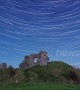 \'Once in a lifetime\' moment a meteor explodes above an English castle