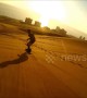 Daredevils go sandboarding across giant dunes in Chile