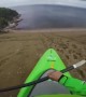 Kayaking Down a Sand Dune