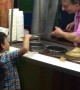 Ice cream vendor pulls priceless prank on kid