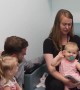1-year-old\'s priceless reaction after hearing for first time