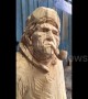 Talented man carves celebrities out of wood