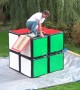 Puzzlemaker designs gigantic Rubik\'s Cube big enough to fit him inside