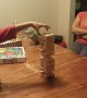 Daughter Falls Playing Jenga
