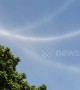 Magical \'halo\' phenomenon over Zimbabwe
