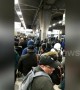 Commuter chaos at George Washington Bridge bus station during snowstorm