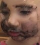 Little Girl Makes Huge Mess Doing Makeup