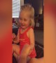 Laughing Little Girl shows off her Serious Side