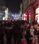 Crowds of late-night Black Friday shoppers swarm Oxford Street