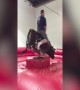 Mechanical Bull Bests Clumsy Man