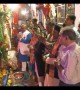 Worshippers receive cigarettes, alcohol and sweets at bizarre Hindu shrine