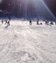 Tried To Record My Daughter Skiing But The Little Guy In The Lower Left Stole The Show