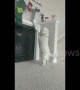 Dog prays for stocking full of presents this Christmas