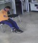 Snake slithers into police station and leaps up at man in waiting room