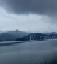 Incredible waterspout spotted over reservoir in southern China