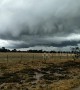 Ominous clouds hang over Victoria skies as storm system rolls in