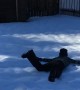 Snow Dive Fail