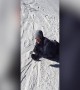 LOL, this Skiing Girl is so Funny