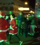 Santas run for charity in city in northern Netherlands