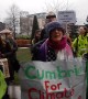Climate activists Extinction Rebellion campaign outside BBC