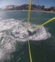 Kiteboarding Crash in Cabarete with Shark