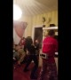 Family goes twerking mad during hilarious Christmas dancing challenge