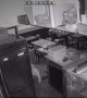 Security Camera Catches Suspicious Sneaking