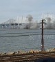 Explosion blasts Tappan Zee Bridge into Hudson River