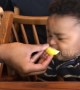 Watch this baby's dramatic reaction to his first lemon