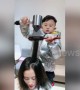 Meet the six-year-old hairdresser in southern China
