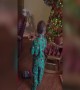 Kid has Cutest Reaction to Christmas Gift