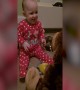 Baby Becomes Best Friends with Stuffed Animal