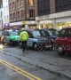 London cabbies block Tottenham Court Road over vehicle ban