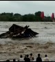 House washed away in Indonesia flooding