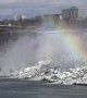 Snow turns iconic Niagara Falls into a winter wonderland