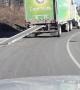 Tractor Trailer Ramp Fail