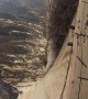 Walking along the World\'s most dangerous cliffside trail