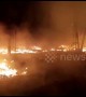 Massive fire burns down 200 stalls at Indian industrial exhibition, injuring nine