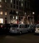 Taxis block central London roads at rush hour causing evening chaos