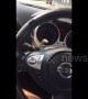 ''Get out of my car!'' Thai driver panics after finding tiny lizard on steering wheel