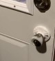 Doorknob freezes from the inside during Chicago polar vortex
