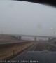 Foggy Morning Nearly Causes Semi and Truck to Crash