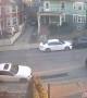 Mail Worker Tosses Mail at Houses