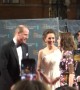 Kate Middleton and Prince William's red carpet arrival